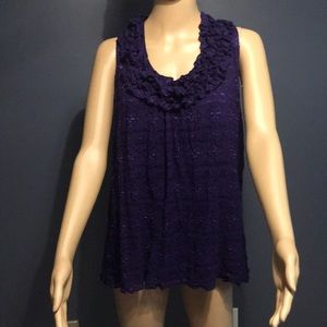 Flirty very girlie purple halter plus sz. 22/24